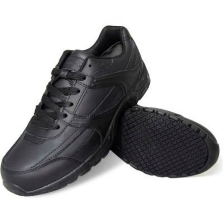 LFC, LLC Genuine Grip® Men's Athletic Sneakers, Water and Oil Resistant, Size 14W, Black 1010-14W